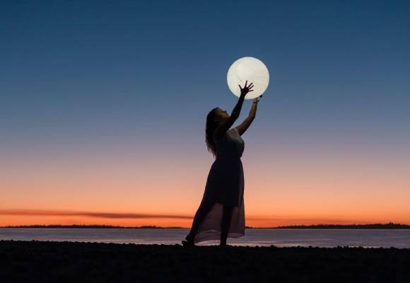 Full Moon Meditation by Radha